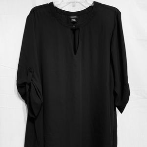 Black torrid Chiffon Blouse